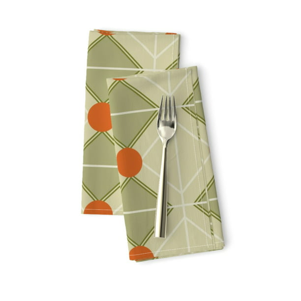 Modern Farmhouse Farmhouse Mid Cotton Dinner Napkins by Roostery Set of 2 
